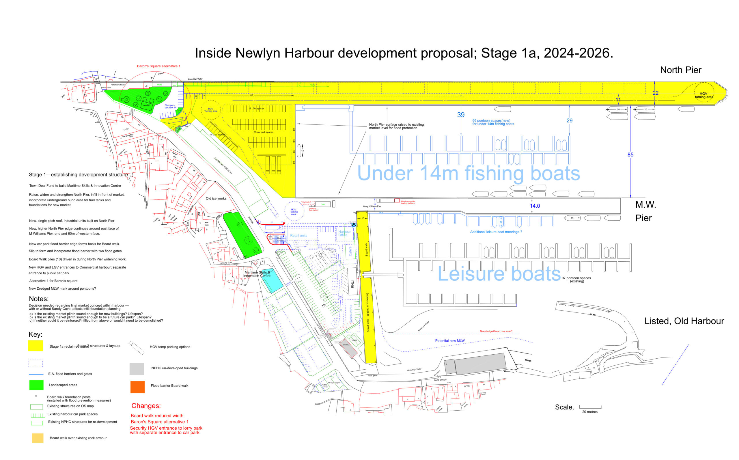Inside Newlyn Harbour development proposal Stage 1a 2024-2026 - Newlyn ...